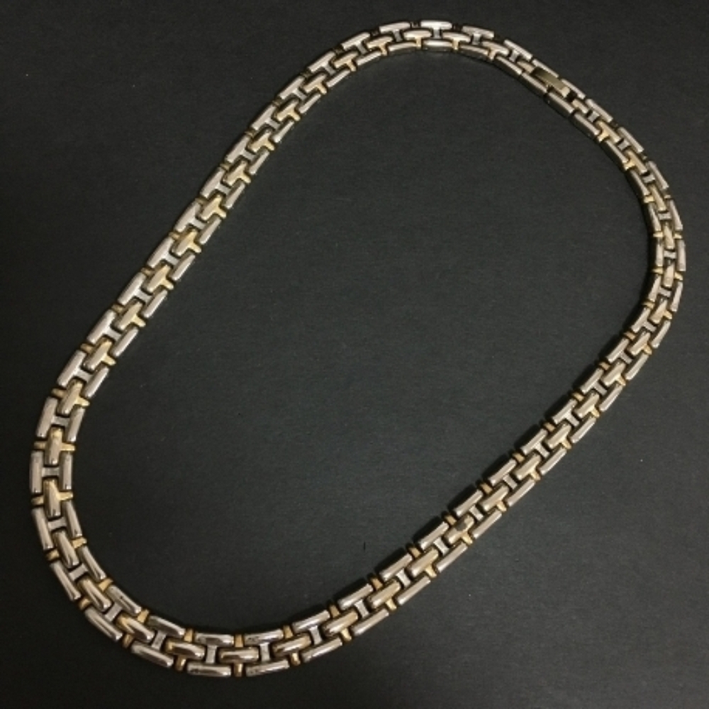 Pre-owned Givenchy Two-Tone Chain Necklace
